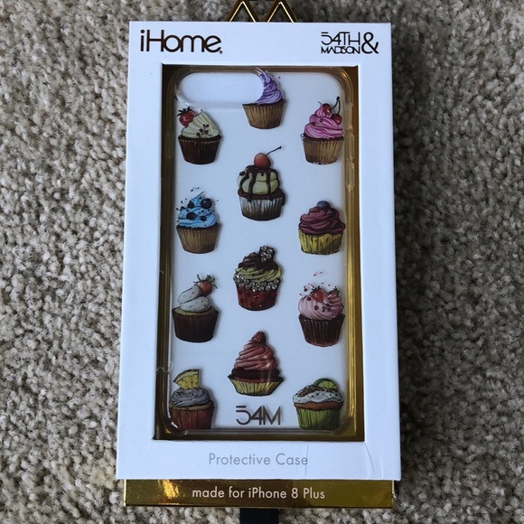 I Phone 8 Plus phone cover - Cupcakes - Picture 2 of 6